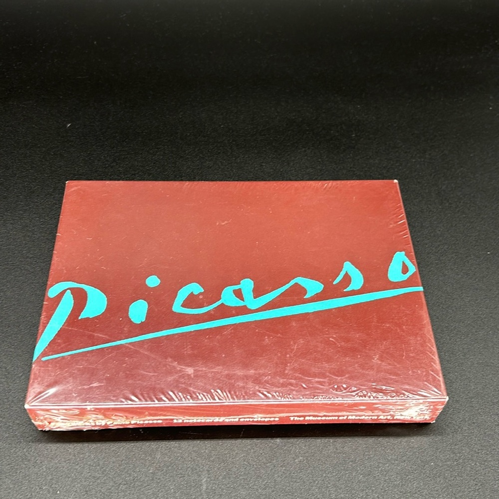 Sealed Box Of 12 Count Pablo Picasso Note Cards And Envelopes